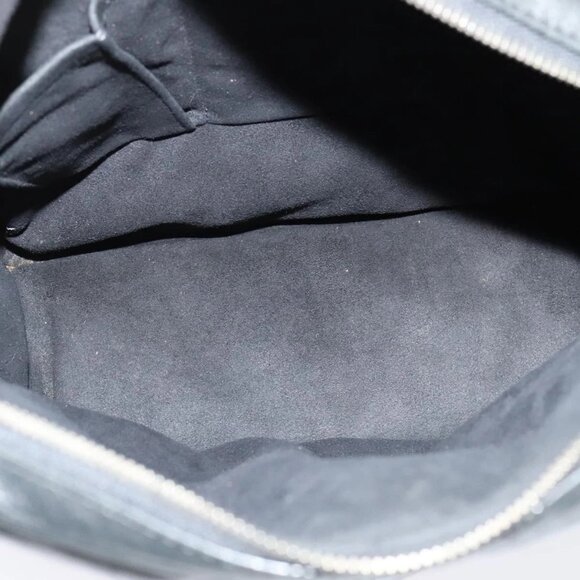 LOUIS VUITTON Monogram Difference Clarkson Bag Leather Black M92402 Auth BA4980 - Picture 10 of 16